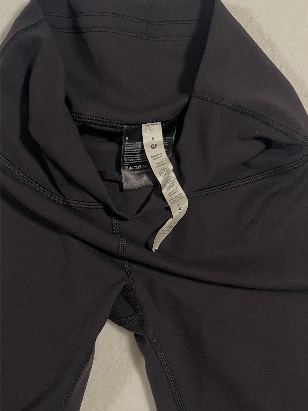 Lululemon Black Athletic Leggings - Picture 5 of 7
